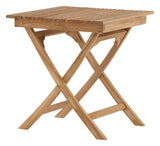 Ghana Folding Table 70x70 - Natur/teak