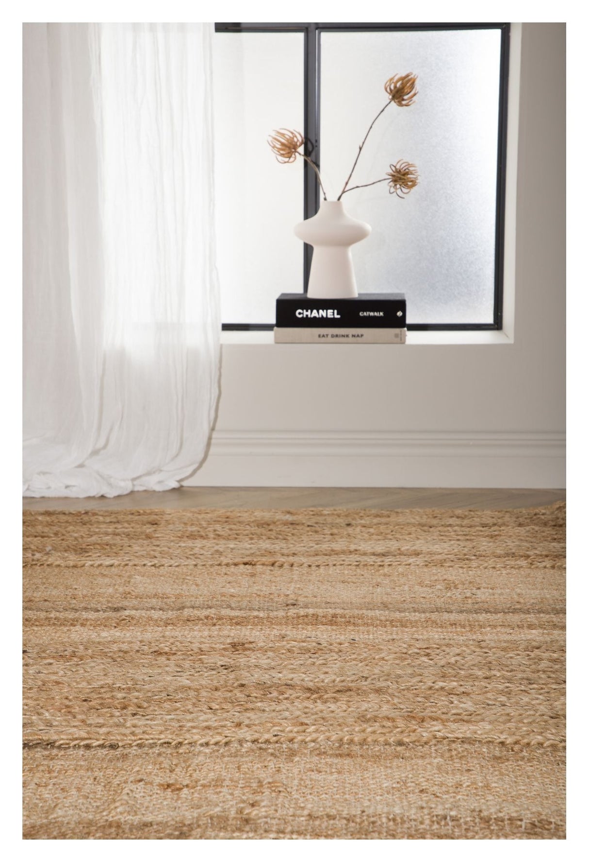 Hannes Jute Carpet 230x160 - Natur