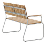 Holmsund Hagebenk, Teak, Natur, 122x63