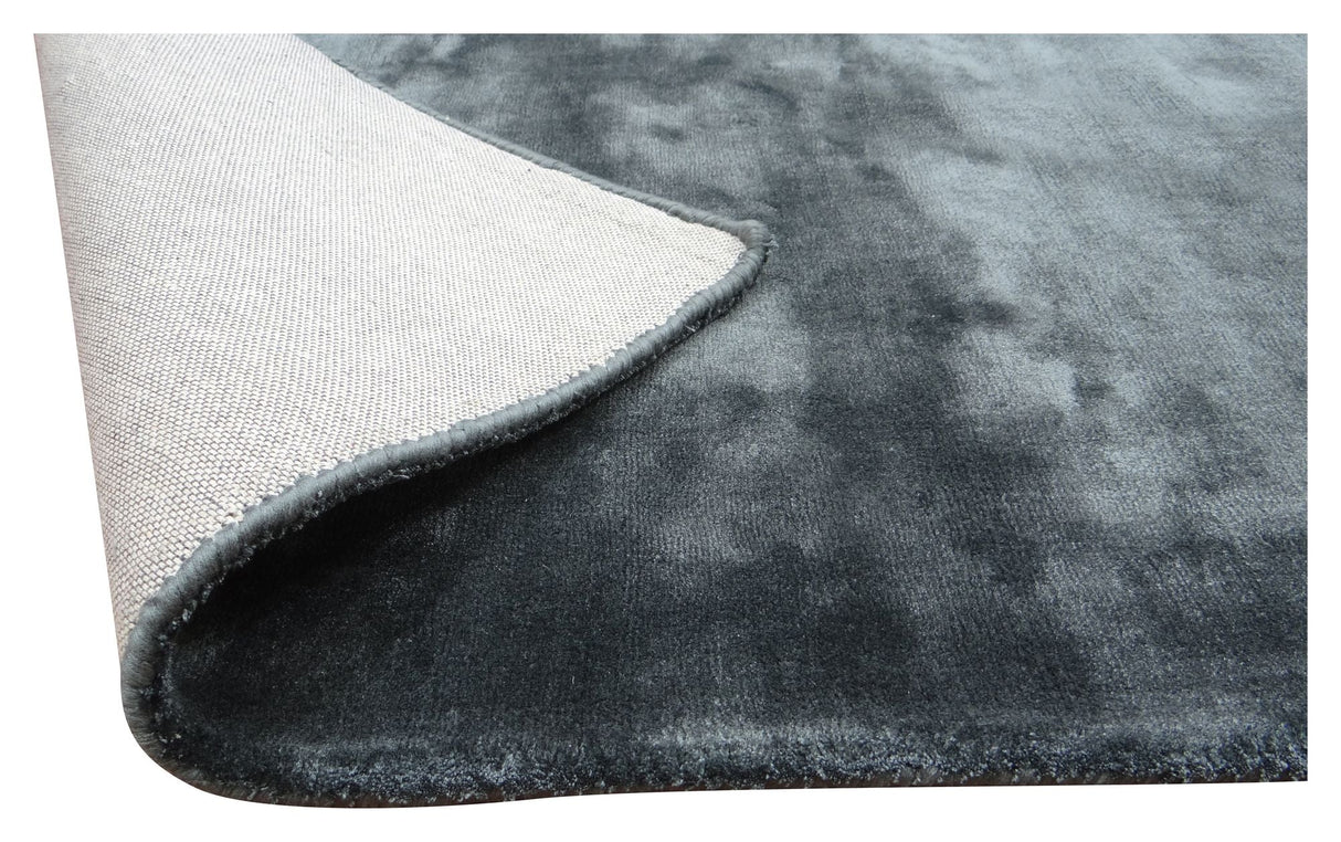 Indra Viscose Carpet, 201x301, Graphite