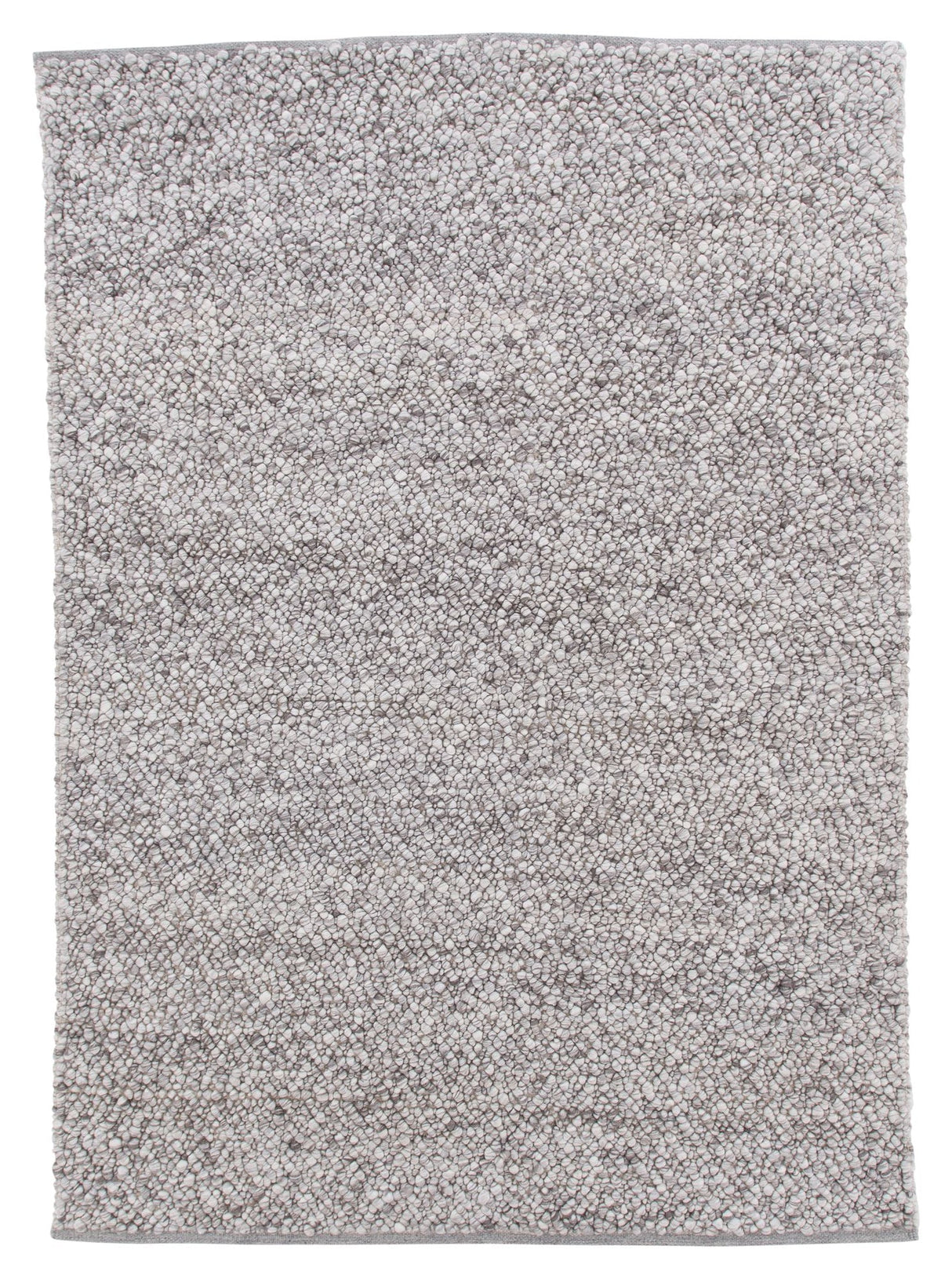 Jajru Wool Mix teppe, 250x350, lysegrå