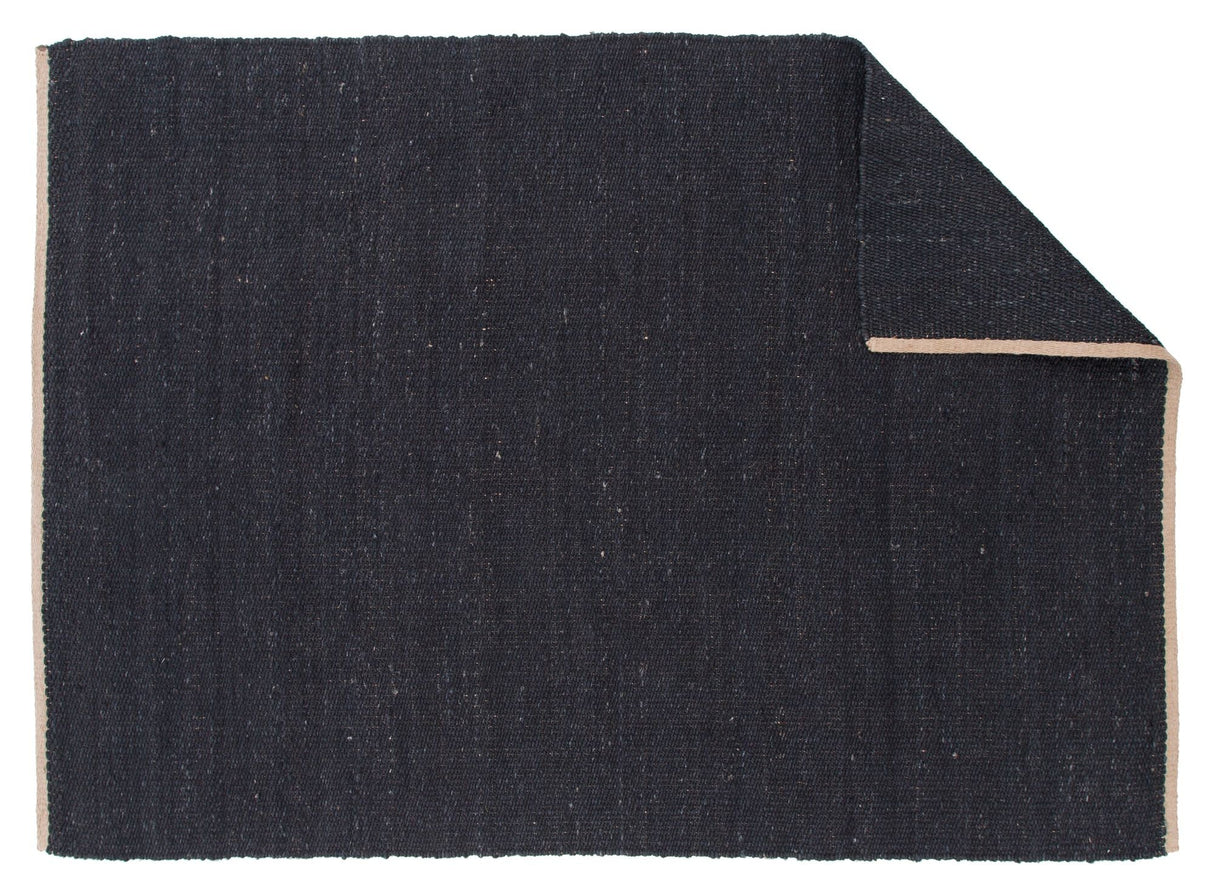 Kali Jute Rug, 170x240, svart