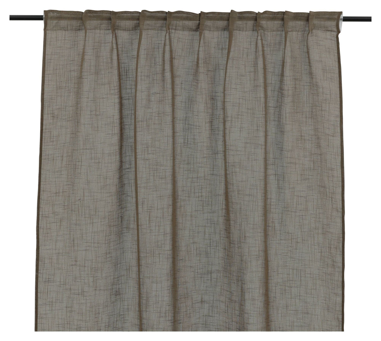 Kaya Curtain 140x290 - Brown