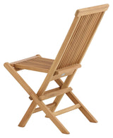 Kenya Folding Chair w. Armrests, teak