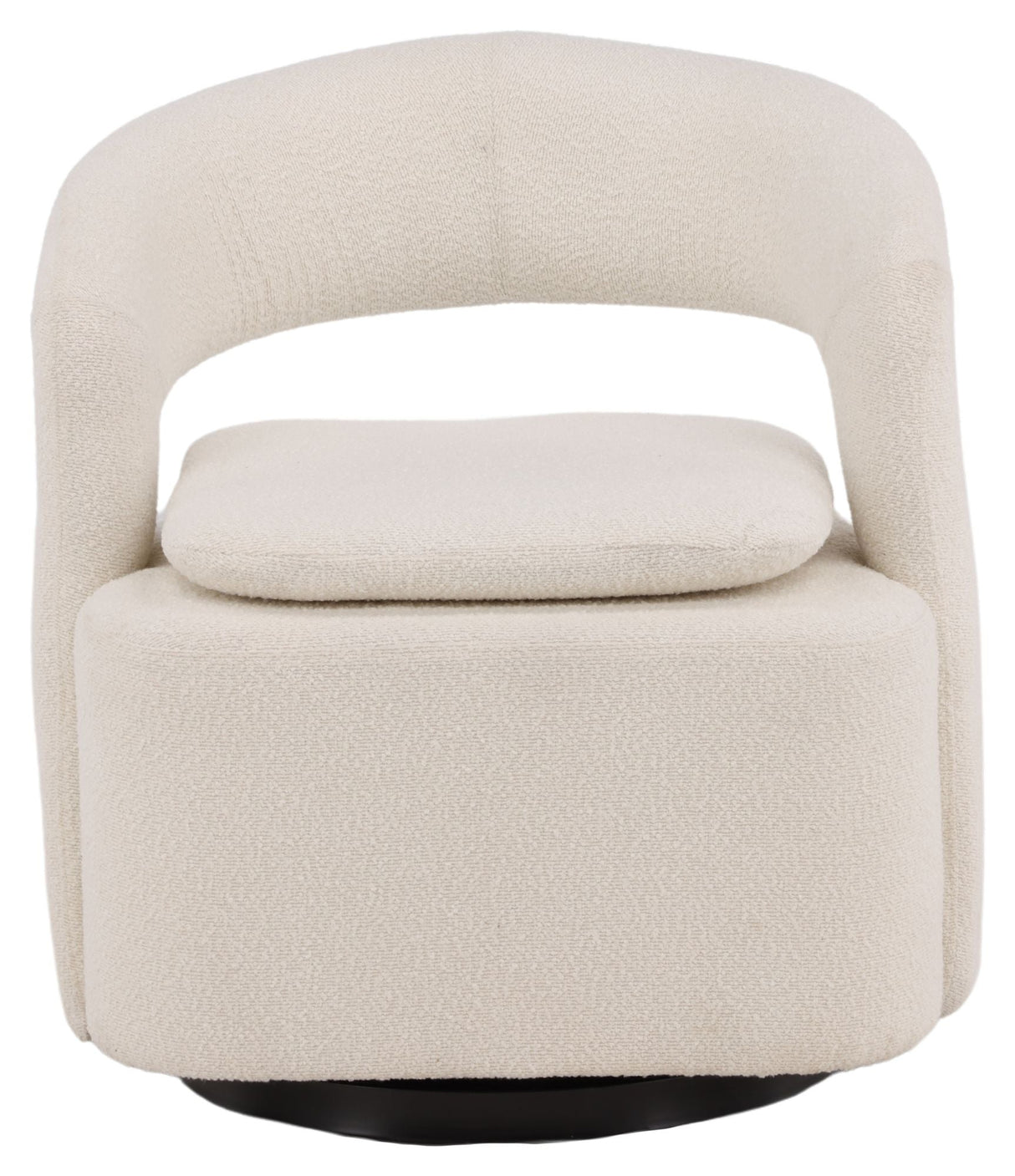 Laurel Lounge Chair - White Bouclé