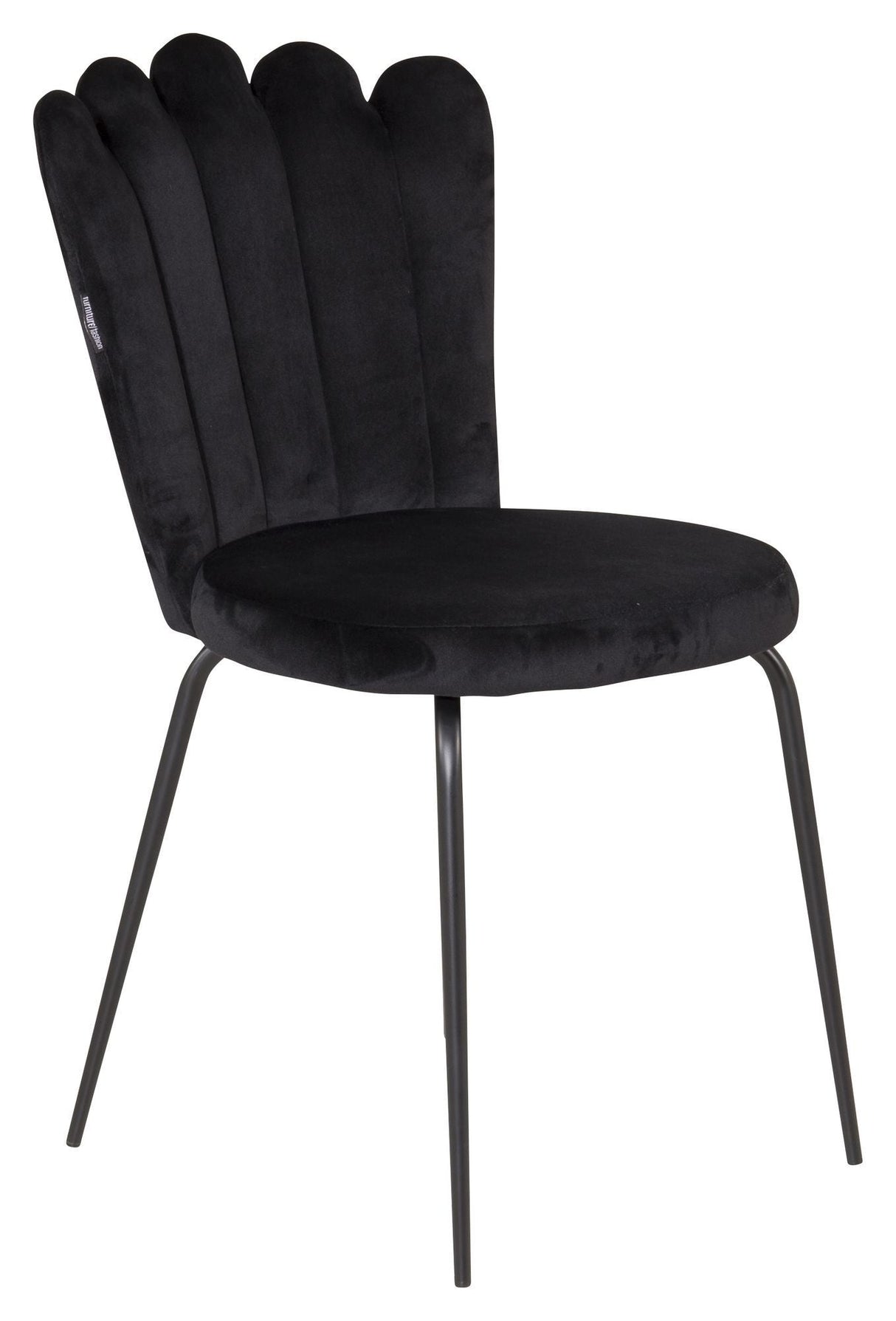 Limhamn Dining Chair, Black Velvet