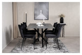 Limhamn Dining Chair, Black Velvet