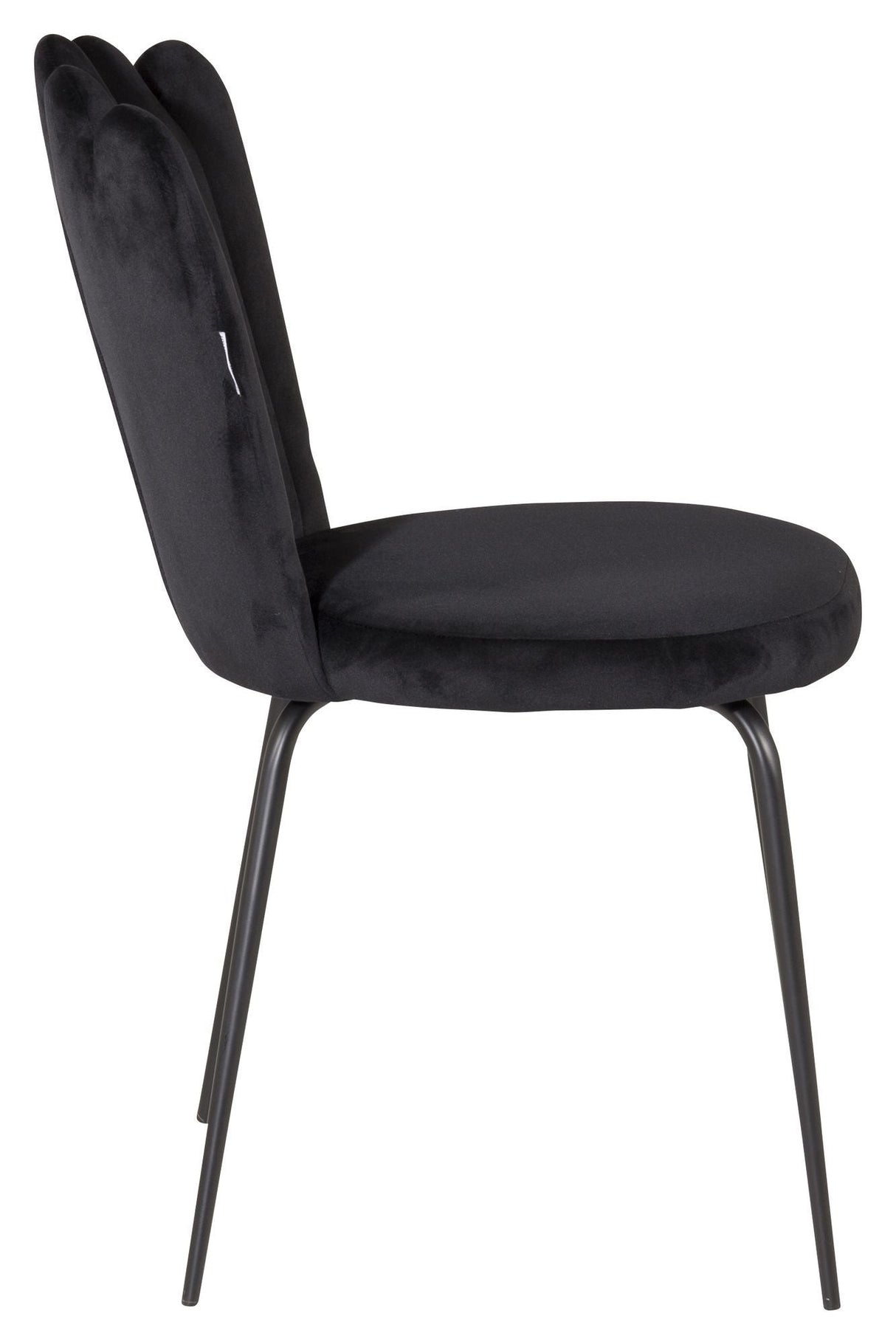 Limhamn Dining Chair, Black Velvet