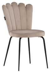 Limhamn Dining Chair - Beige Velvet