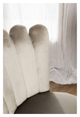 Limhamn Dining Chair - Beige Velvet