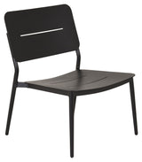 Lina Lounge Chair, Black W. Svart pute