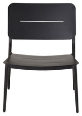 Lina Lounge Chair, Black W. Svart pute