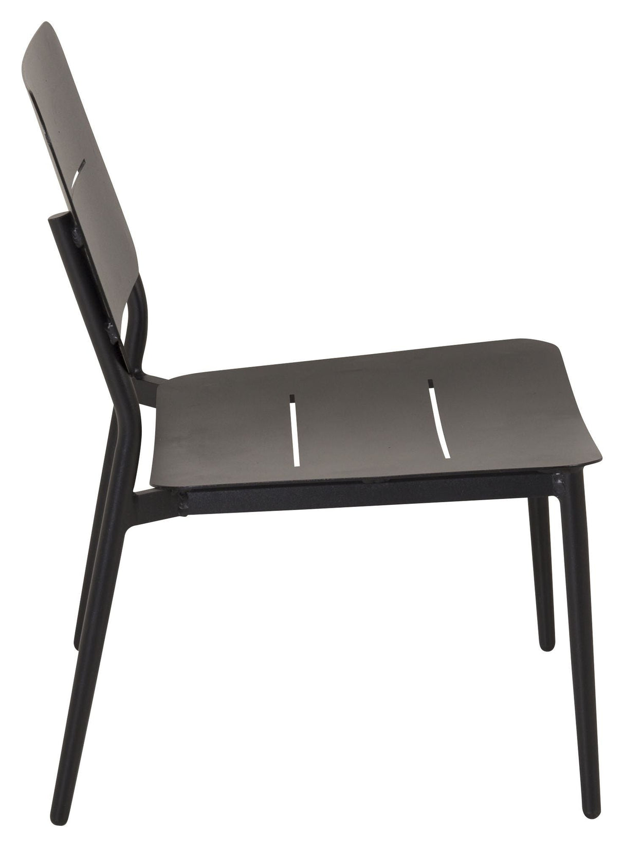 Lina Lounge Chair, Black W. Svart pute