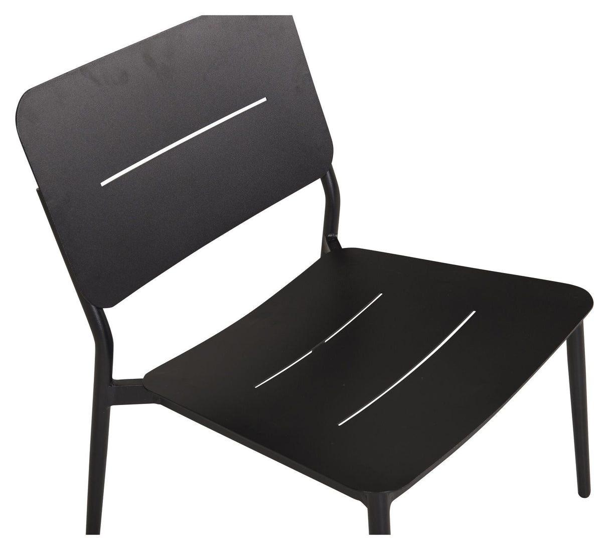 Lina Lounge Chair, Black W. Svart pute