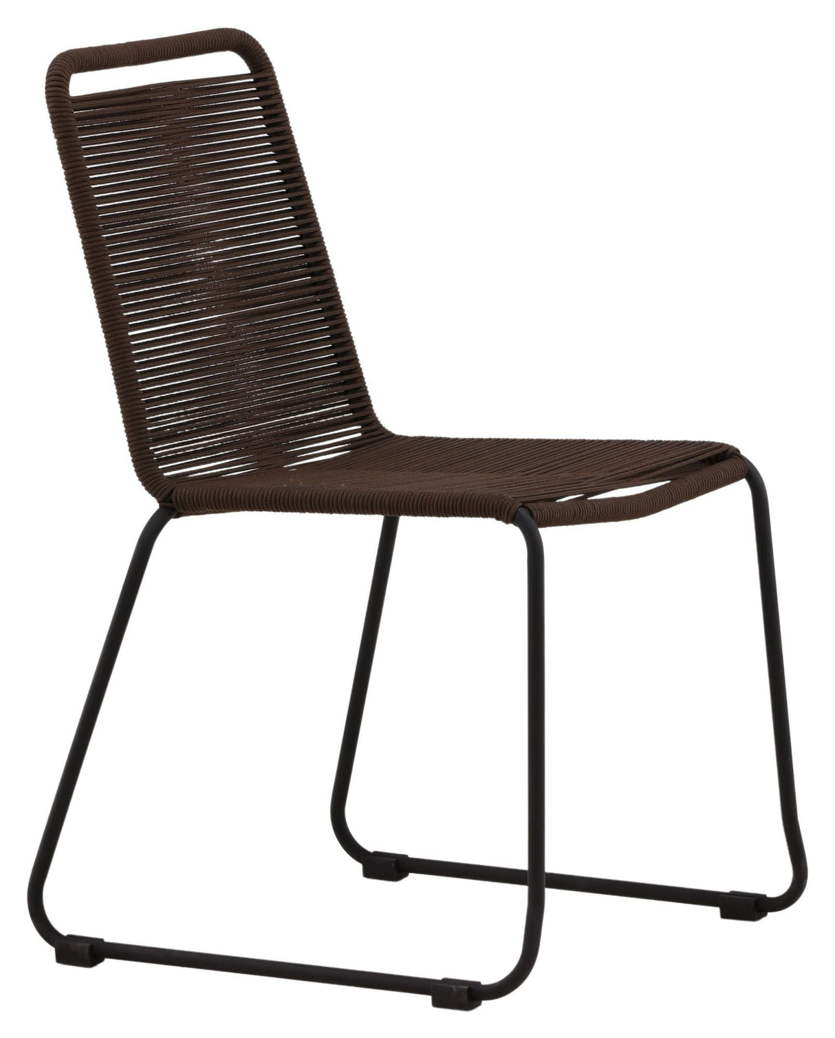 Lindos Garden Chair, Black Alu