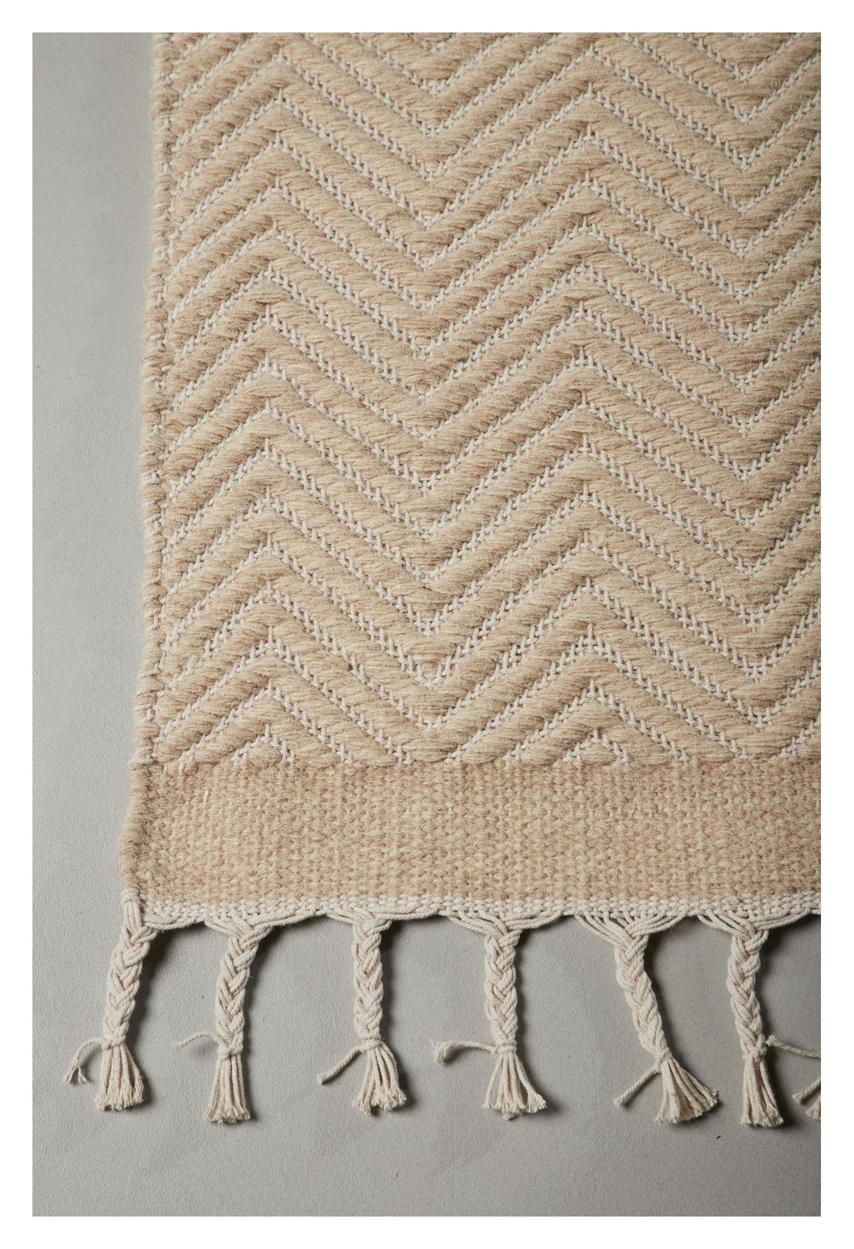 Loki Rug 350x250 - hvit/beige