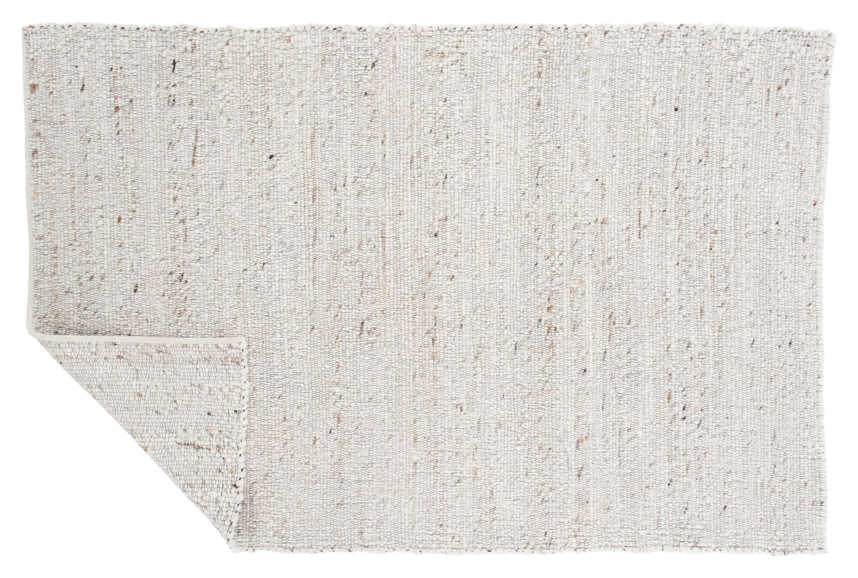 Loump Wool Mix teppe, 200x300, beige, hvit