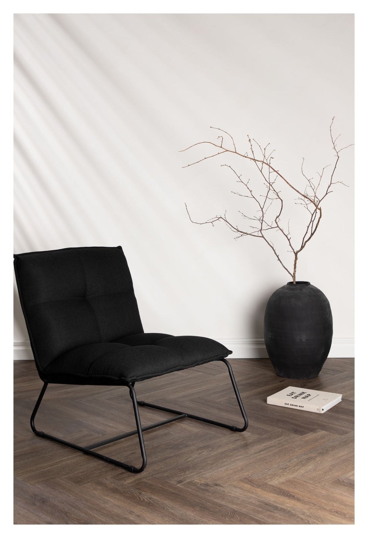 Madison Lounge Chair - Black