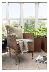 Malina Garden Chair, Natural Wicker