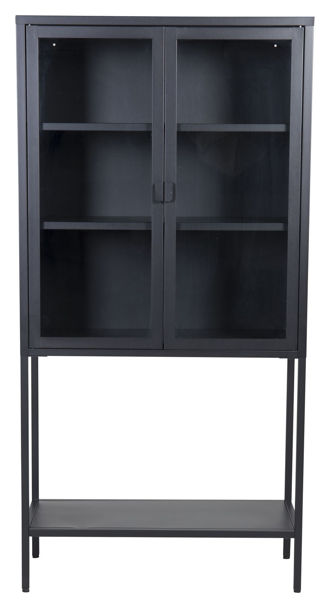 Misha Metal Bookcase, Black