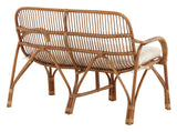 Nella Lounge Sofa, Rattan, Nature