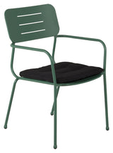 Nicke Garden Chair w. arm, grønn