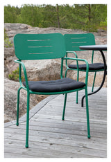 Nicke Garden Chair w. arm, grønn