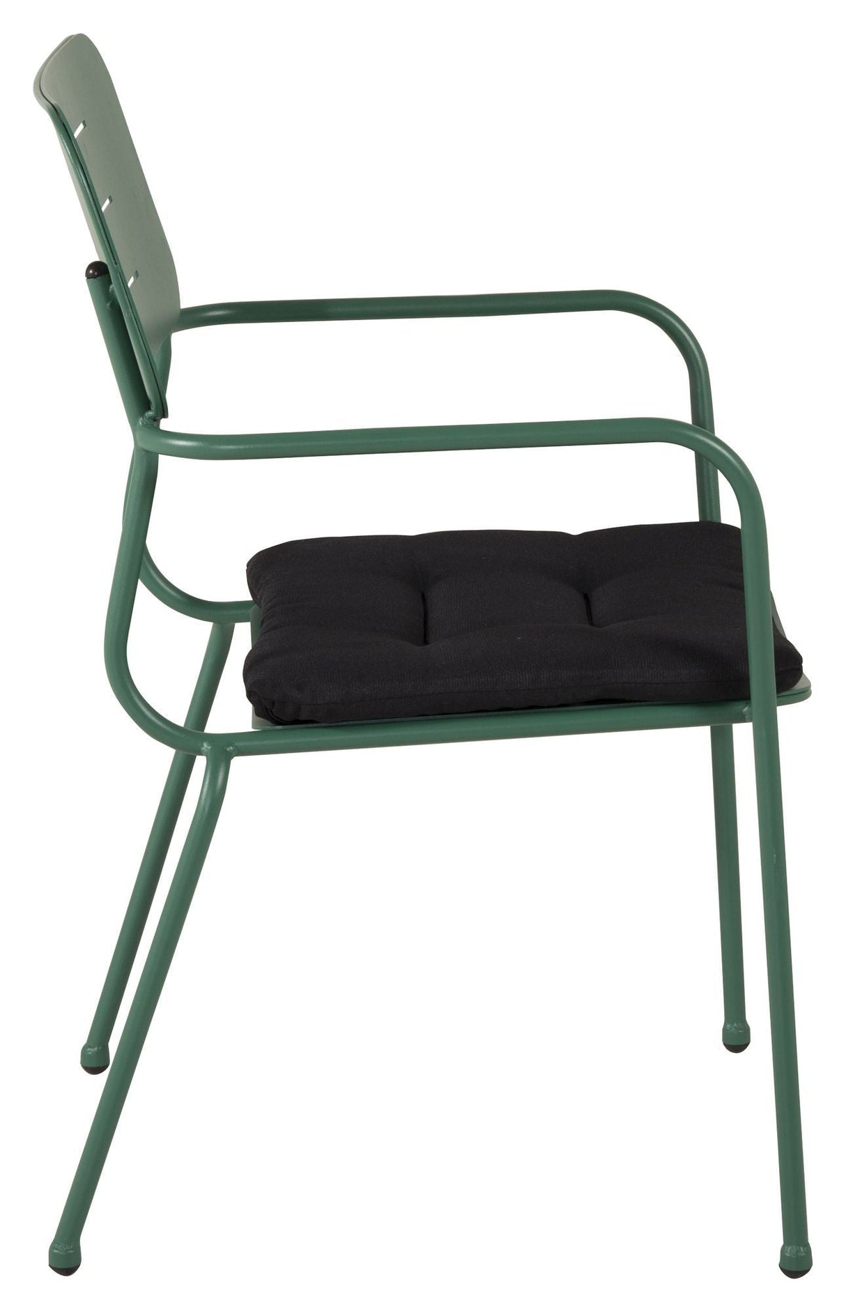 Nicke Garden Chair w. arm, grønn