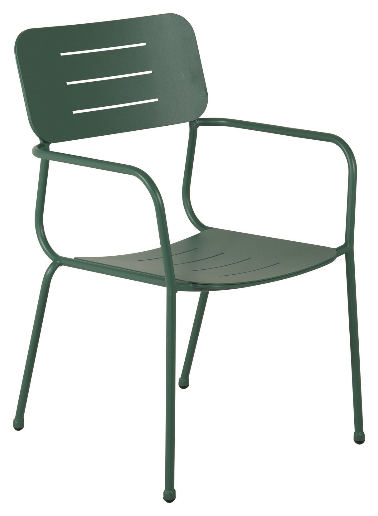 Nicke Garden Chair w. arm, grønn