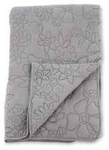 Niki Bedspread 180x260 - Lysegrå