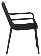 Peking Garden Chair, Black Alu