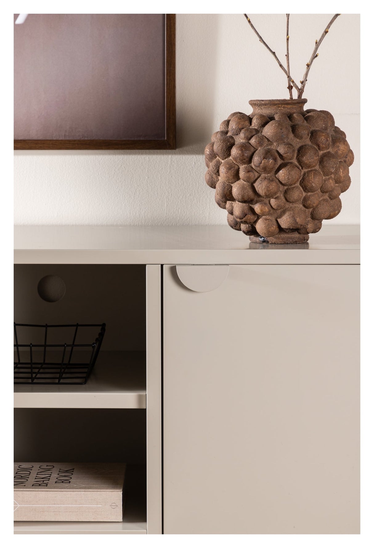 Piring TV -bord - beige