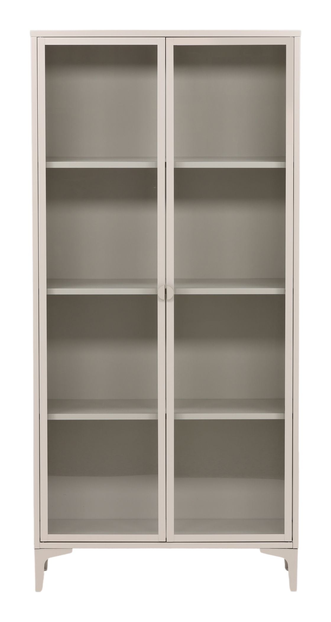 Piring Vitrine Cabinet - Beige