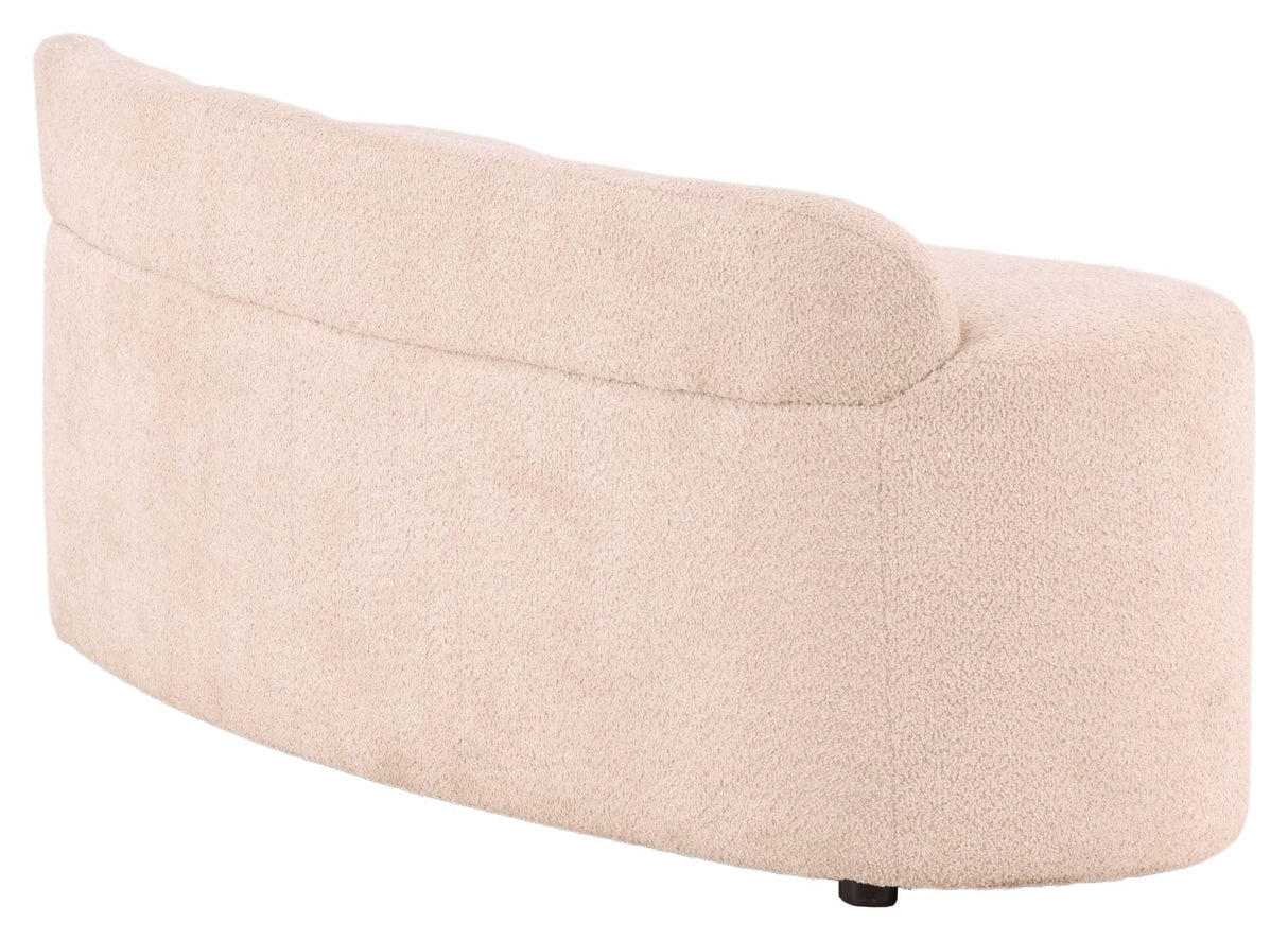 Pocatello 2 -seters sofa - White Bouclé