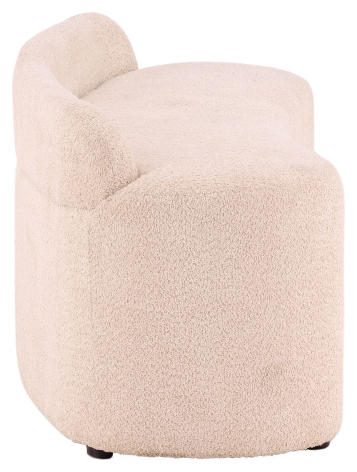 Pocatello 2 -seters sofa - White Bouclé