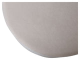 Pot Pouf, beige velour