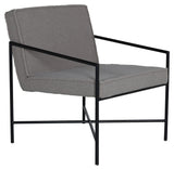 Rakel Lounge Chair, Gray Teddy