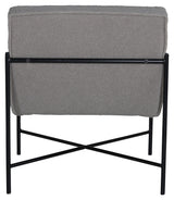 Rakel Lounge Chair, Gray Teddy