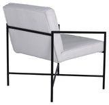 Rakel Lounge Chair, Offwhite Teddy