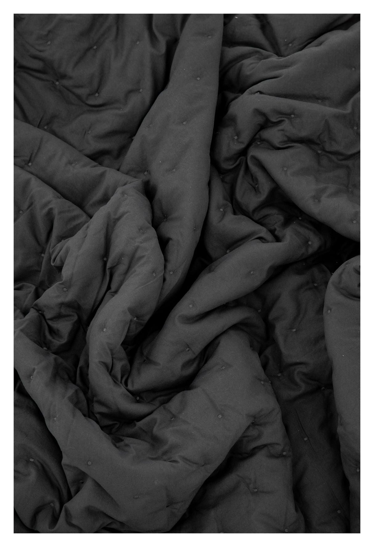 Sally Bedspread 180x260 - Anthracite