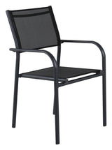 Santorini Garden Chair - Svart