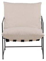 Sedalia Lounge Chair - Svart/hvitt