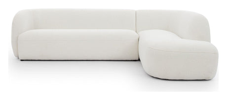 Rothschild 2,5 -seters sofa åpen høyre - Offwhite