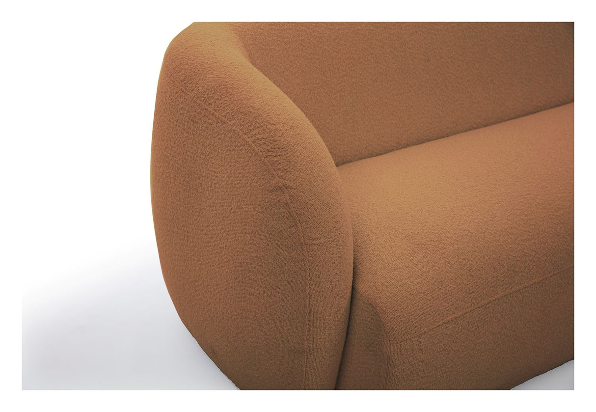 Rothschild 2,5 -seters sofa åpen høyre - Clay Brown