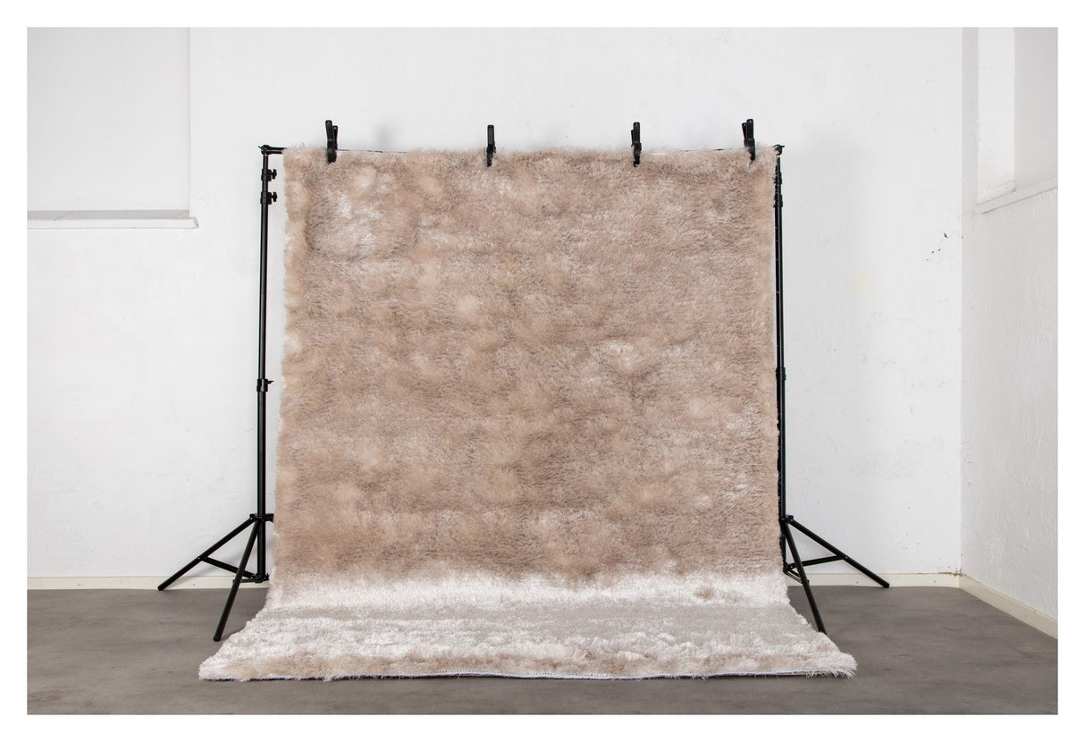 Shiva Cotton Teppe, 171x242, Beige