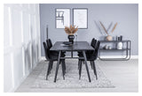 Elegant spisebord med 6 polare diamantstoler