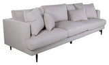 Sofia 3-personer. Sofa, beige fløyel