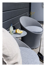 Spoga Lounge Set - White/Grey