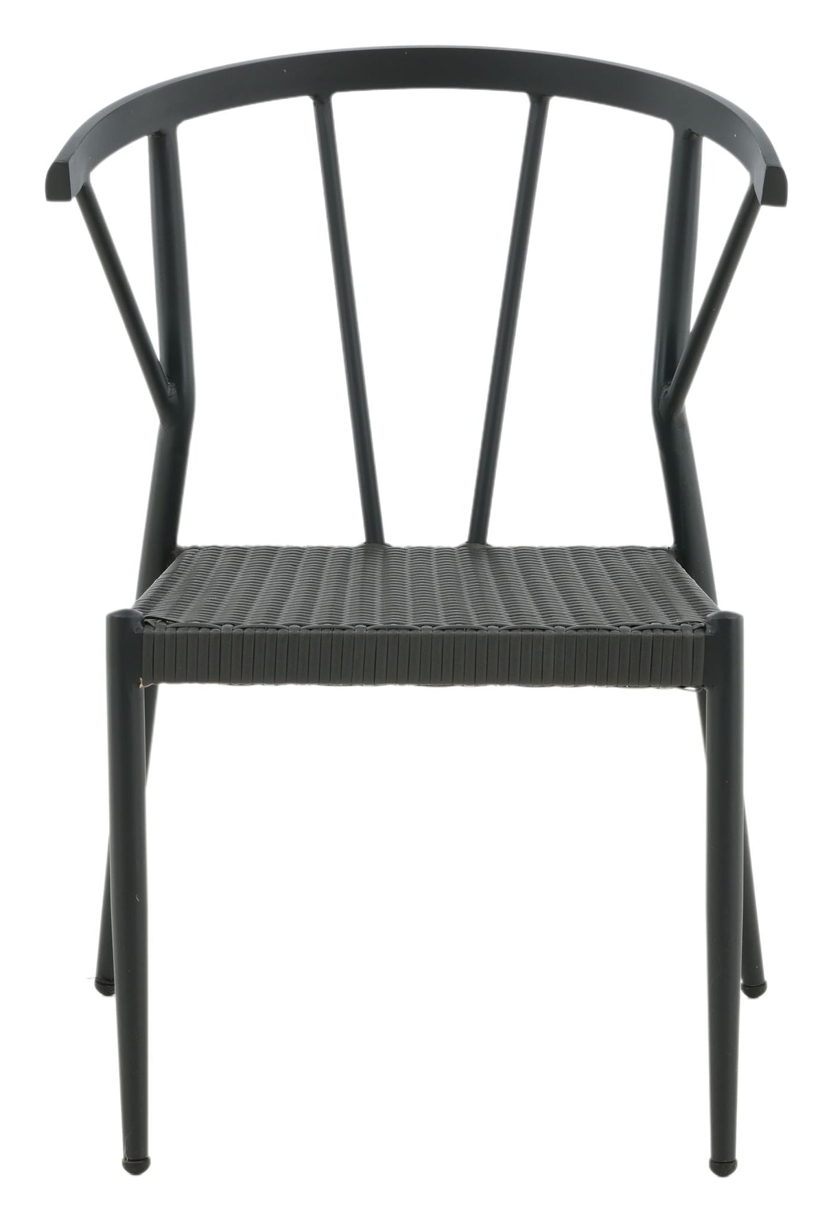 Stina Garden Chair w. flette - svart