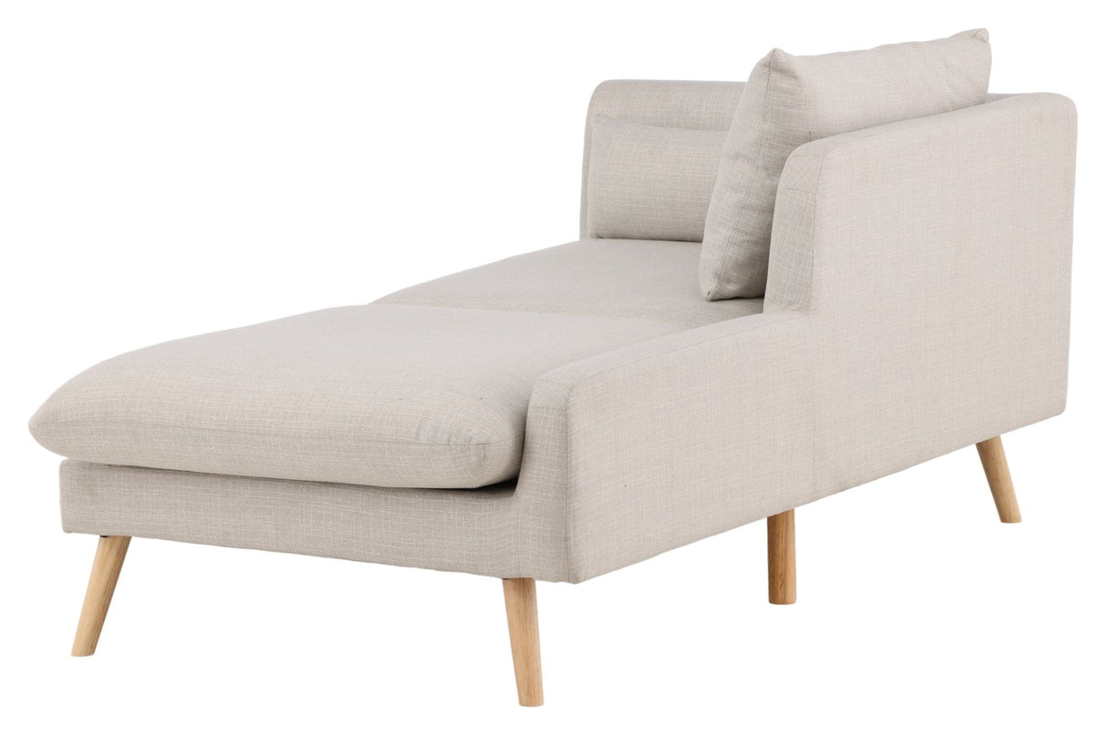 Tacoma sofa, åpen ende - lysegrå